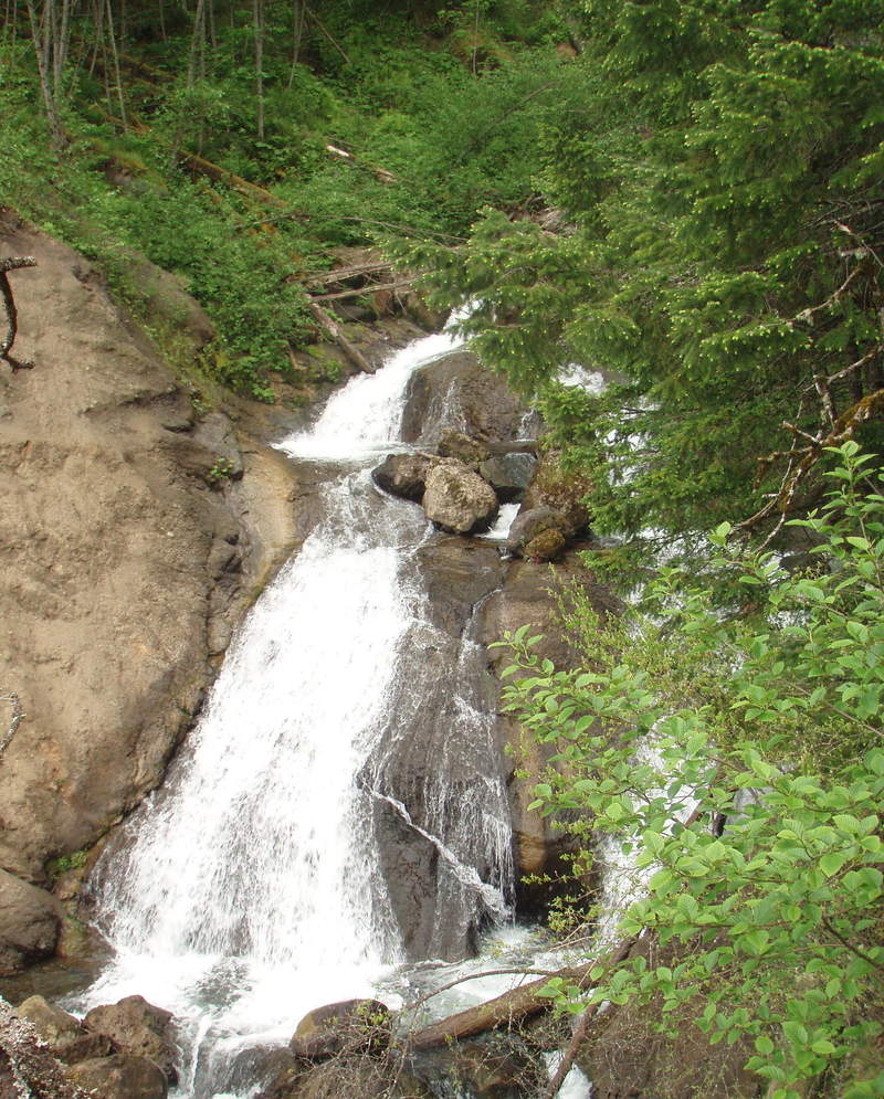 Upper tier of Lower Greenleaf Falls