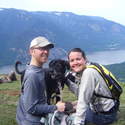 family photo at the summit