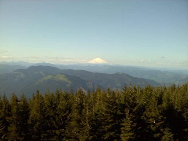Adams from talus slopes