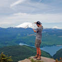 Mt St Helens is tiny