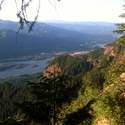 view from horsetail creek trail