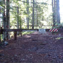 Forest road 315 gate from Larch MT Road