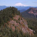 View north from Bird Mtn. ridge