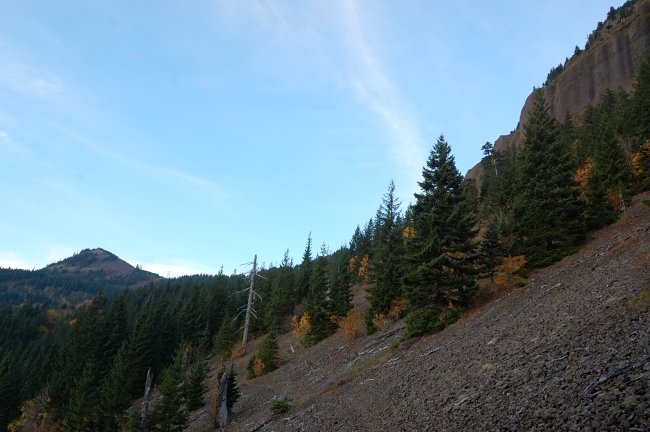 S Birkenfeldt Mtn (left) and Table from the PCT