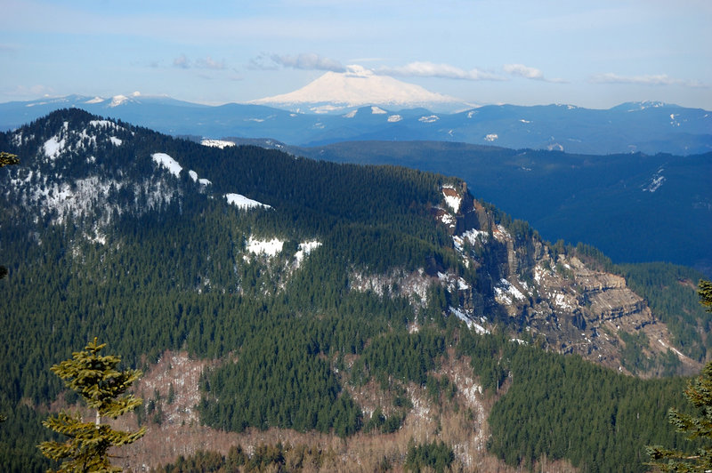 View of Adams over Greenleaf Peak