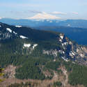 View of Adams over Greenleaf Peak
