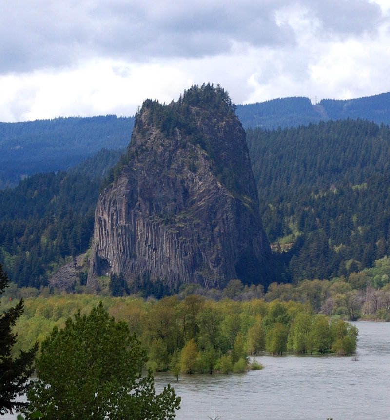 Different perspective of Beacon Rock