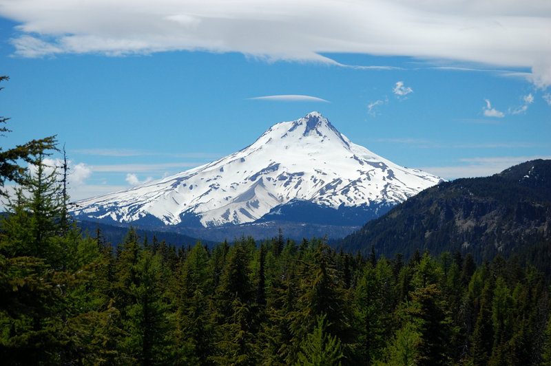 Mt. Hood from Flag Pt lookout
