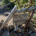 PCT crests here; we're heading a bit higher on a higher of the two summits labeled Park Butte (not the real one)