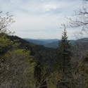 viewpoint along West Ridge Kings off trail scrmble